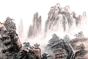 Chinese ink painting that children can learn at Chinese ink painting art workshop for kids